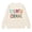 Light Yellow, variant on KAUOD Boys Girls Back to School Crewneck Sweatshirt Kids Fourth Grade Graphic Oversized Pullover Tops Lightweight Long Sleeve Shirt