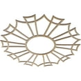thumbnail image 2 of 30"OD x 10 1/2"ID x 1/4"T Augustus Wood Fretwork Pierced Ceiling Medallion, Birch, 2 of 3