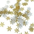 thumbnail image 1 of PENGXIANG 300Pcs  Simulation Snowflakes Mini Holographic DIY Accessories Christmas Tree Ornament False Snowflakes for Party, 1 of 11