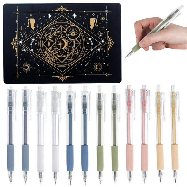 MesaSe Craft Cutting Tool Craft Blade Pen Retractable Handheld Sharped Angled Carving Blade with A5 Cutting Mat for DIY Scrapbooking Album Greeting Cards