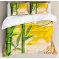 thumbnail image 1 of Duvet Cover Sets, Exotic Tree Branches Full Moon and Abstract Curvy Clouds, 1 of 3