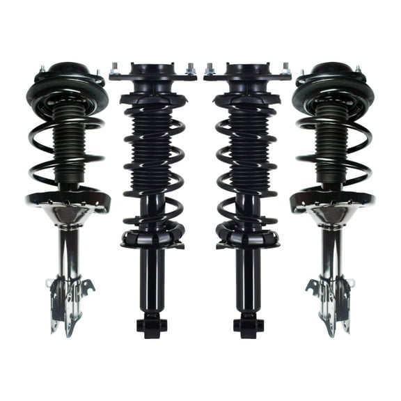 Set 4 Front-Rear Quick Complete Strut For 2010-2012 Subaru Legacy AT, CVT