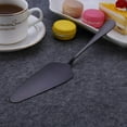 thumbnail image 4 of 6-Piece Serving Flatware Silverware Set  Serving Utensil Set Include Cake Server  Slotted Serving Spoon Black, 4 of 7