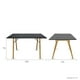 thumbnail image 3 of Mesa Comedor Mundo In Frankfurt Negro Rectangular 120x70 cm, 3 of 8