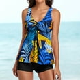 thumbnail image 2 of YDLCAFD Easter High Waisted Nylon Color Matching Split Swimsuit For Women, 2 of 7
