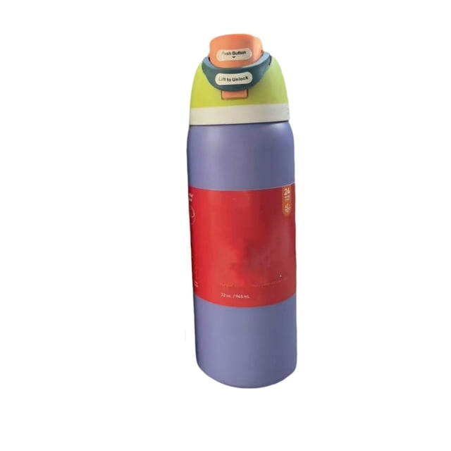 Owala Bouteille d'Eau en Acier Inoxydable 32 oz - Violet et Vert