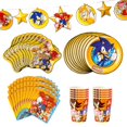 thumbnail image 1 of Kit de fiesta de cumpleaños Mighty Mojo Sonic The Hedgehog, 61 unidades, 1 of 2