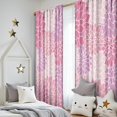 thumbnail image 5 of Blackout Kids Curtains,Pink Floral and Petal Pattern Childrens Insulated Curtains Set Of 2,Bedroom Essentials,Toddler Room Decor 52x84in(132x213cm), 5 of 5