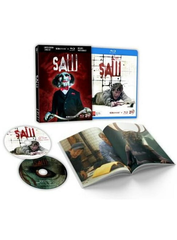 Saw (4K Ultra HD + Blu-ray), Via Vision, Horror