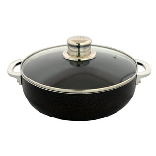 Olla para cocinar arroz, cerámica, 25,5 cm/2,5 L, Charcoal - Emile