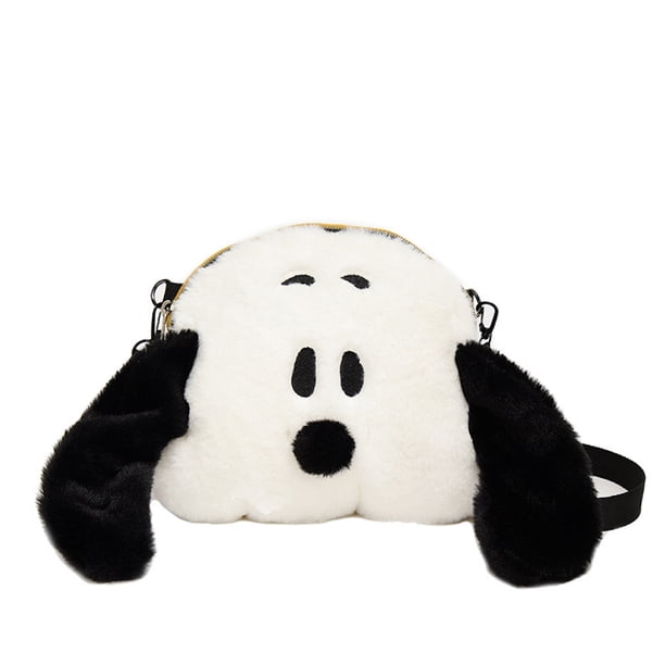 Bandolera bandolera de peluche con forma de panda para niños de 2 a 10 años
