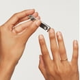 thumbnail image 3 of Tweezerman Emerald Shimmer Manicure Kit Includes Nail Clipper, File, & Buffer, 3 of 6