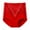 Red, variant on Lovskoo 2024 Women's Print Trendy Briefs Comfortable Cotton High Waist Underwear for Women Panties Briefs Khaki-2XL