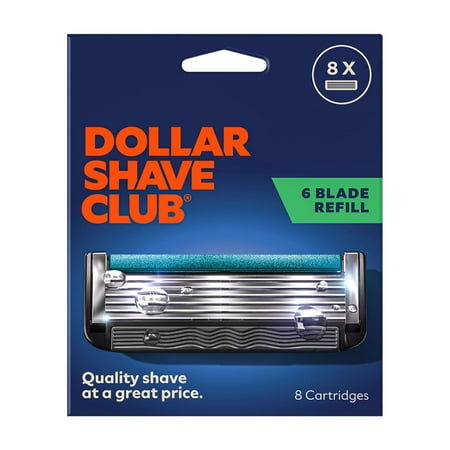 UPC 811346020085 product image for Dollar Shave Club Men s Razor 6-Blade Razor Blade Refills 8 Count | upcitemdb.com
