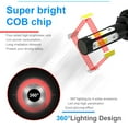 thumbnail image 4 of Pair H13/9008 LED Headlight Bulbs Kit High/Low Beam 6000K White Super Bright,k9, 4 of 10