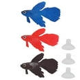 thumbnail image 3 of Lifelike Fish Environmentally Friendly Silicone Colorful Fish for Aquarium Tank Decoration, 3 of 14