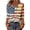 Khaki #27, variant on 250th Anniversary Usa Shirts Women 3/4 Sleeve American Flag 250 Anniversary Usa Shirt V Neck Plus Size 1776 Blouses Graphic Tops Red 2XL