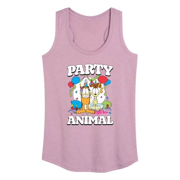 Garfield - Party Animal - Women's Racerback Tank Top