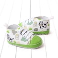 thumbnail image 3 of Eashery Baby Boy Girl Shoes Toddler Prewalker First Walking Shoes Baby Boy Slip-On Sneakers Wide Toddler Shoes (Green,6), 3 of 5