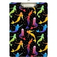 thumbnail image 1 of FMSHPON Magic Mermaid Silhouette Colors Clipboard Hardboard Wood Nursing Clip Board and Pull for Standard A4 Letter 13x9 inches, 1 of 6