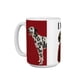 thumbnail image 1 of Taza de cerámica 445 ml con diseño gráfico de perro dálmata, 1 of 7
