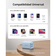 thumbnail image 2 of Anker Cargador USB-C 47 W, Cargador 523 (Nano 3), Cargador rápido GAN Compacto de 2 Puertos para iPh, 2 of 6