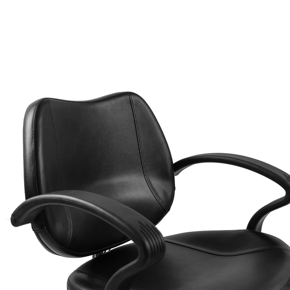 Zimtown Classic Hydraulic Barber Chair, for Salon Beauty Spa Haircutting Hair Styling, Barber Shop Equipment, Heavy Duty Frame (Black)