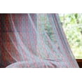 thumbnail image 2 of Geometric Tulle Curtains with Rod Pocket, Abstract Colorful Compositon of Shapes Rhombuses Stripes and Triangles Pattern, Sheer Drape for Wedding Party 2 Panels, 7 Sizes, Multicolor, by Ambesonne, 2 of 3
