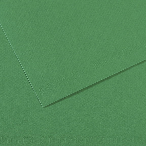 Canson Mi-Teintes Drawing Papers - 8-1/2" x 11", Viridian, 25 Sheets