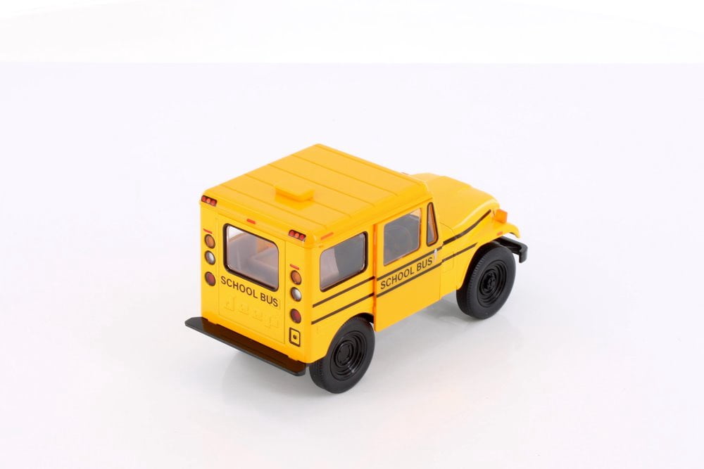 1971 Jeep DJ-5B School Bus, Yellow - Kinsmart 5446D - 1/26 Scale