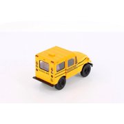 1971 Jeep DJ-5B School Bus, Yellow - Kinsmart 5446D - 1/26 Scale Diecast Model Car