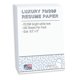 thumbnail image 1 of Resume Paper Cranium Press, 70 libras, lujoso, blanco brillante, 100 hojas, 1 of 6