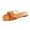 Orange, variant on TJAZFJPA Slippers for Women Black Fuzzy Ladies Fashion Solid Color Leather Rhinestone Butterfly Knot Open Toe Flat Slippers Fuzzy Slippers Women with Strap Cloud Slippers with Arch Support for Women