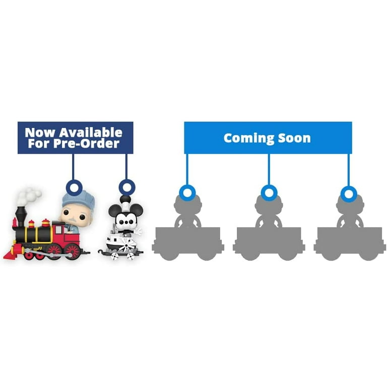 Funko Pop! Disney 100th Walt Disney on Engine Vinyl Figure