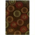 thumbnail image 2 of Linon Trio Rug In Chocolate And Terracotta 1.10 x 2.10 - (8 x 10), 2 of 2