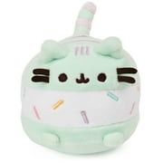 GUND Ice Cream Sandwich Pusheen Sweet Dessert Squishy Plush Stuffed Animal Cat Squishable and Satisfyingly Stretchy Fabric, for Ages 8 and Up, Mint and White, 4”