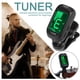 thumbnail image 4 of Kuymtek Afinador guitarra violín Clip-On LCD sintonizador piezas instrumentos musicales, 4 of 8