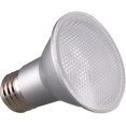 thumbnail image 2 of Satco S29401 Medium Base LED Light Bulbs (Pack of 6); Silver Housing; 120 Volts; 6.5 Watts; 520 Lumens; PAR20 Shape; E26 ANSI Base; 3000 CCT (Kelvin); Warm White Temperature; CRI 90; Clear Finish, 2 of 5