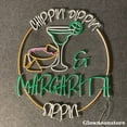 thumbnail image 3 of Glowneon Chippin Dippin Margarita Sippin Neon Sign, Margarita LED Sign, Custom Welcome Bar Club, 3 of 4