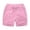 Pink, variant on UACY Toddler Baby Boys & Girls Summer Shorts, Solid Cotton Sport Jogger Casual Pants, Playtime Essential (Red, 5-6 Years)