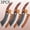 3PCS, variant on 1PC/3PCS Stainless Steel Boning Knife with Knife Sheath Wood Handle Cutting Utility Knife Sharp Multipurpose Meat Cleaver Vegetable Chopper Handmade Forged Knife Barbecue Knife for Cooking