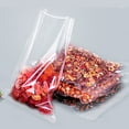 thumbnail image 3 of VONKY 100PCS/Set Vacuum Clear Cooked Food Saver Packaging Bags Meat Snacks Tea Storage Sealing Plastic Bag, 9x13cm, 3 of 9