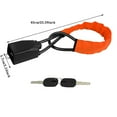 CHEEPUM Steering Wheel Lock Seat Belt Lock Handbag Lock Fit Most Cars