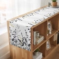 thumbnail image 6 of Table Runners 72 Inches Long Dress Scarves, Grey Eucalyptus Farmhouse Kitchen/Dining Table Runner, Coffee Tablerunners, Watercolor Spring Weeping Botanical 16x72 Inch, 6 of 9