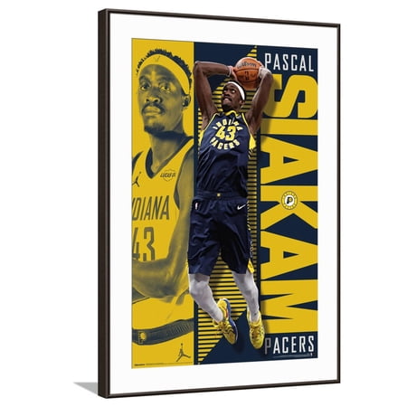 NBA Indiana Pacers – Pascal Siakam 25 Canvas Wall Poster 22.375 x 34