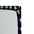 thumbnail image 3 of Ambesonne American Flag Fitted Sheet, Grunge Baseball, Queen Size, Brown Red Blue, 3 of 3