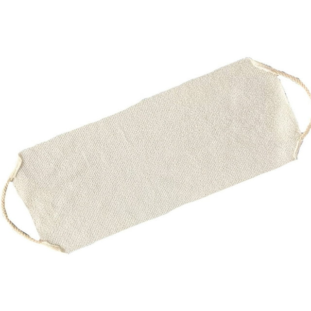 Fiudx Toalla Exfoliante para La Espalda, Paño de Ducha de Doble Asa, Toalla de Baño de Masaje Suave, Herramienta de Limpieza Fácil de Enjuagar, Rutina de Cuidado Corporal, Uso Doméstico para Adultos,