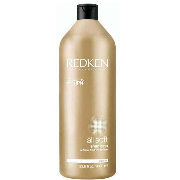 Redken Redken All Soft Shampoo For Dry Brittle Hair 33.8 oz Walmart