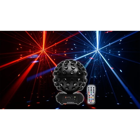 Chauvet DJ Rotosphere Q3 Mirror Ball Dance Floor DMX LED Effect Light + Remote