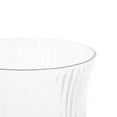 thumbnail image 5 of DecMode Glass Ribbed Fluted Candle Holder, 5 of 9